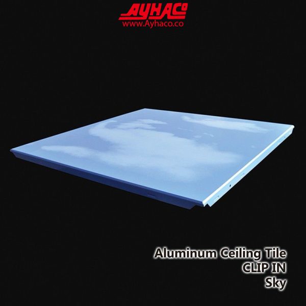 AYHACO aluminum ceiling tile clip in sky