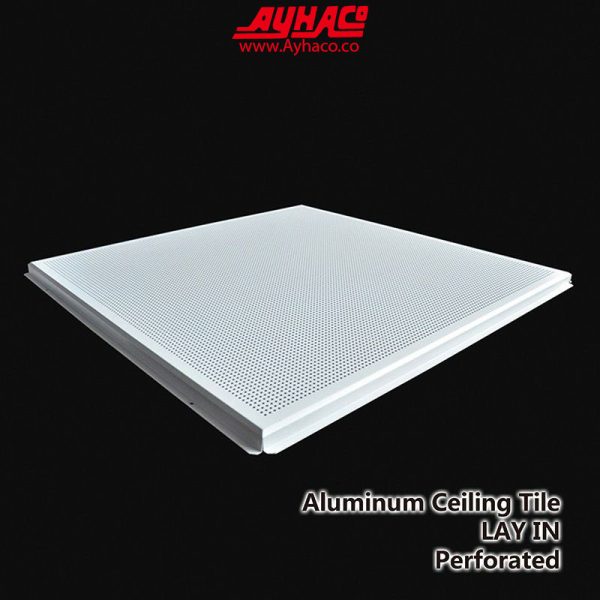 AYHACO aluminum ceiling tile lay in perforated
