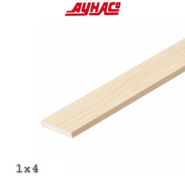 White Wood 1*4 cm