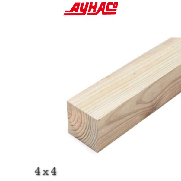 White Wood 4*4 cm
